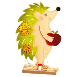 Die moderne Hausfrau Dekofigur Filz-Igel Karli