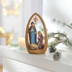 Die moderne Hausfrau Dekofigur „Krippe“