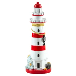 Die moderne Hausfrau Dekofigur "Leuchtturm"