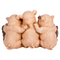 Die moderne Hausfrau Dekofigur „Willkommen bei der Schweinebande“