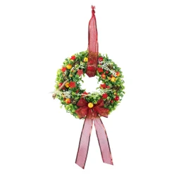 Die moderne Hausfrau Deko-Kranz „Advent“ rot