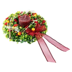 Die moderne Hausfrau Deko-Kranz „Advent“ rot