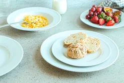 Die moderne Hausfrau Dessertteller Set, Porzellan Arlona