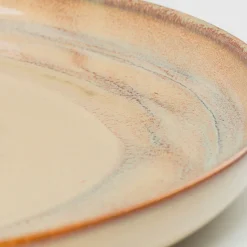 Die moderne Hausfrau Dessertteller-Set, Steinzeug Nebelwald