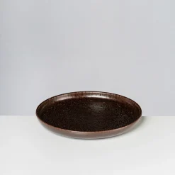 Die moderne Hausfrau Dessertteller-Set, Steinzeug Glockenklang