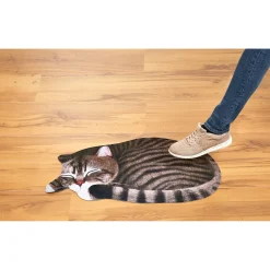 Die moderne Hausfrau 3D-Fußmatte "Kater Max"