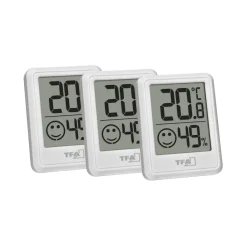 Die moderne Hausfrau Digitales Thermo-Hygrometer, 3er Set