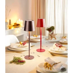 Die moderne Hausfrau Dimmbare LED-Tischlampe 