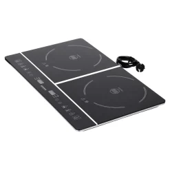 Die moderne Hausfrau Doppel-Induktionskochplatte