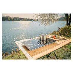 Die moderne Hausfrau Doppel-Induktionskochplatte