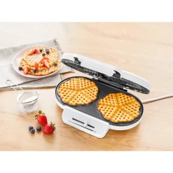 Die moderne Hausfrau Doppel-Waffeleisen