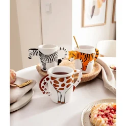 Die moderne Hausfrau 3D-Tasse, 300 ml Tiger