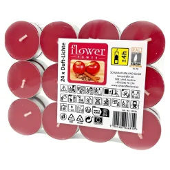 Die moderne Hausfrau Duftteelichter, 24 Stück Apfel-Zimt