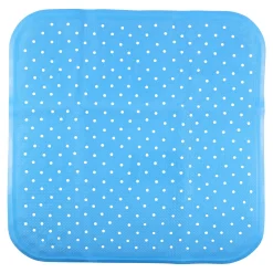 Die moderne Hausfrau Duschmatte blau