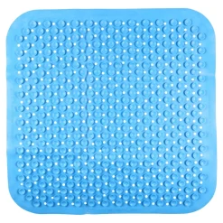 Die moderne Hausfrau Duschmatte blau