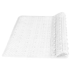 Die moderne Hausfrau Duschmatte weiß