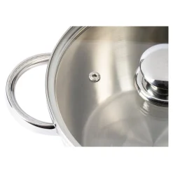 Die moderne Hausfrau Edelstahl -Topfset 