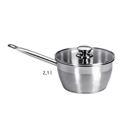 Die moderne Hausfrau Edelstahl -Topfset 