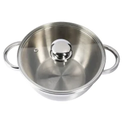 Die moderne Hausfrau Edelstahl-Topfset, 4-teilig