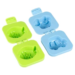 Die moderne Hausfrau Eierformer, 2 Stück Fisch & Auto