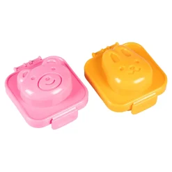 Die moderne Hausfrau Eierformer, 2 Stück Hase & Bär