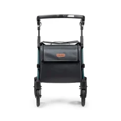 Die moderne Hausfrau Einkaufsrollator Rollz Flex mit Sitz und Tasche, faltbar Jungle Green