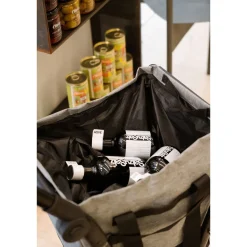 Die moderne Hausfrau Einkaufstrolley EASY GO Fresh grau-schwarz