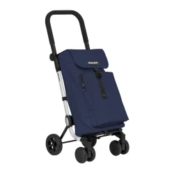 Die moderne Hausfrau Einkaufstrolley GO LITE dunkelblau