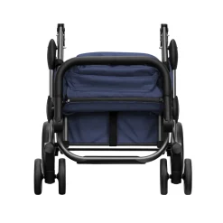 Die moderne Hausfrau Einkaufstrolley GO PLUS PREMIUM blau