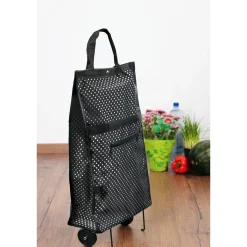 Die moderne Hausfrau Einkaufstrolley mit Punkten Muster