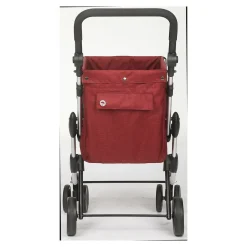 Die moderne Hausfrau Einkaufstrolley We Go Premium rot