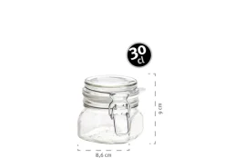 Die moderne Hausfrau Einmachglas 30 cl GOTHIKA Transparent