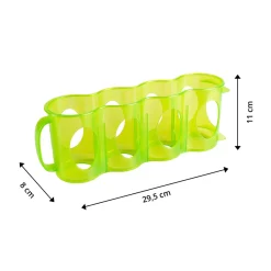 Die moderne Hausfrau Einreihiger Flaschenträger