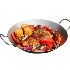 Die moderne Hausfrau Eisenpfanne mit zwei Griffen Ø28 cm - Ø 28 cm