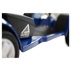 Die moderne Hausfrau Elektromobil M24 SL, 6 km/h, zerlegbar, extrem leicht blau