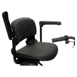 Die moderne Hausfrau Elektroroller AT52317 mit Tasche & Korb rot