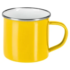 Die moderne Hausfrau Emaille-Tasse, 350 ml