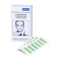 Die moderne Hausfrau Enthaarungs-Strips mit Pflegetüchern, 28 Teile