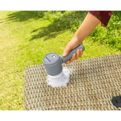 Die moderne Hausfrau Ersatzbürsten-Set für elektrische Reinigungsbürste, 5-teilig