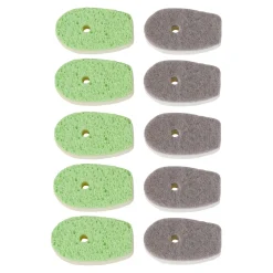 Die moderne Hausfrau Ersatzpads für Spülbürste, 10 Stück