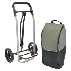 Die moderne Hausfrau Fahrrad-Einkaufstrolley