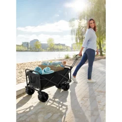 Die moderne Hausfrau Faltbarer Bollerwagen 