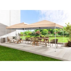 Die moderne Hausfrau Faltpavillon, 3x6 m beige