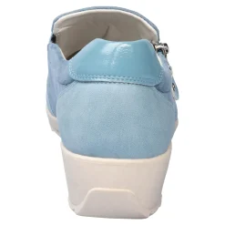 Damen Die moderne Hausfrau Fashion-Halbschuh „Hanne“ rauchblau