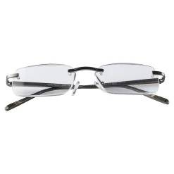 Die moderne Hausfrau Fertiglesebrille + Gratis Etui grau