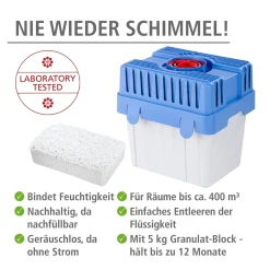 Die moderne Hausfrau Feuchtigkeitskiller Raumentfeuchter 5 kg