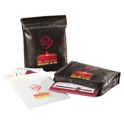 Die moderne Hausfrau Feuerfeste Dokumententasche