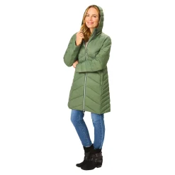 Damen Die moderne Hausfrau Figur-Steppmantel mit Trägern 