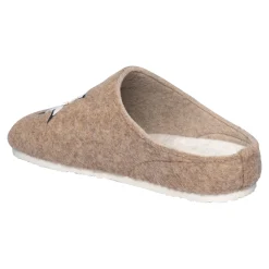 Damen Die moderne Hausfrau Filz-Pantolette „Edelweiß“