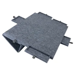 Die moderne Hausfrau Filz-Puzzletisch